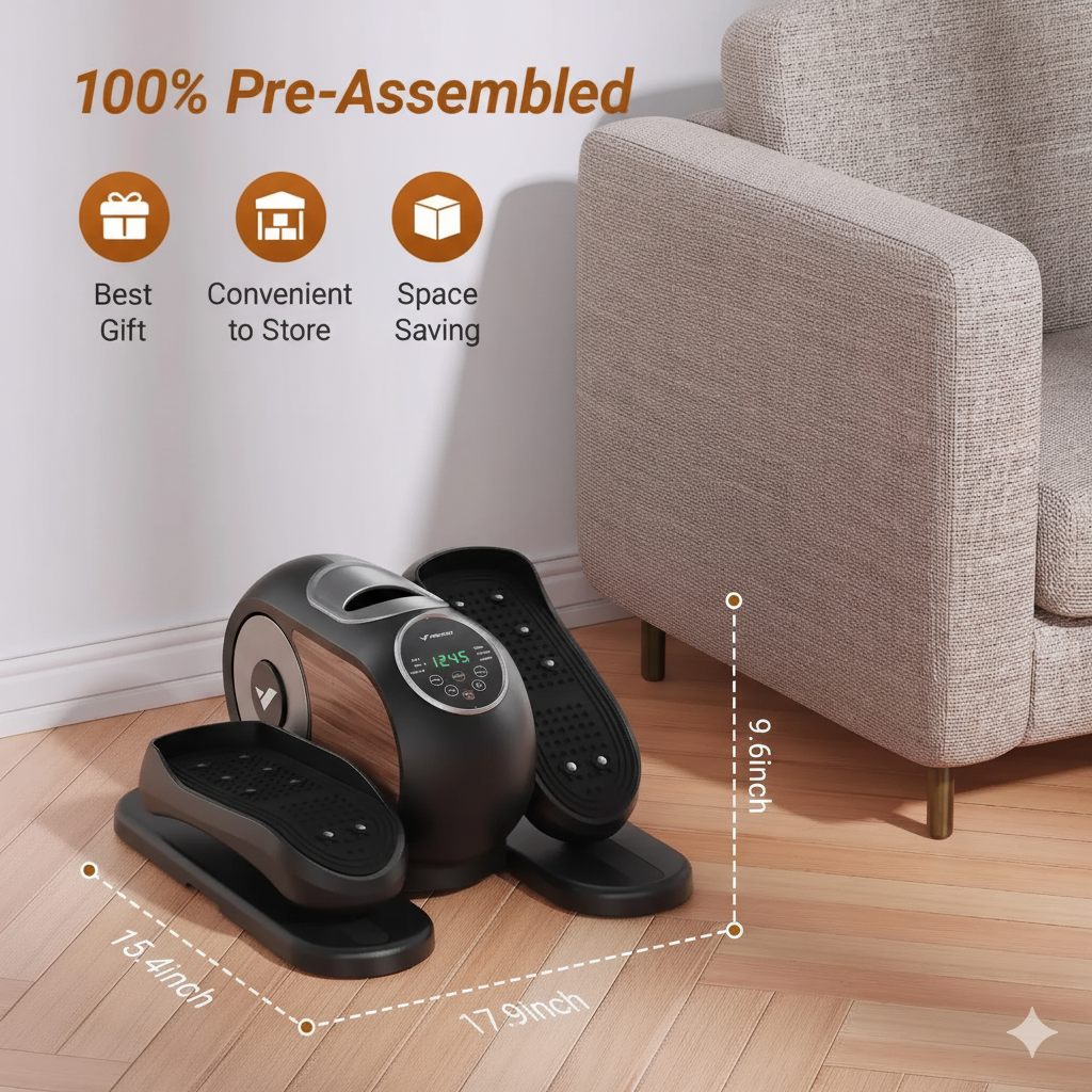 Stridra Compact Under Desk Elliptical
